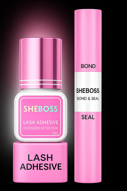 SheBoss Cluster Lashes Glue & Seal -Last 3+Weeks