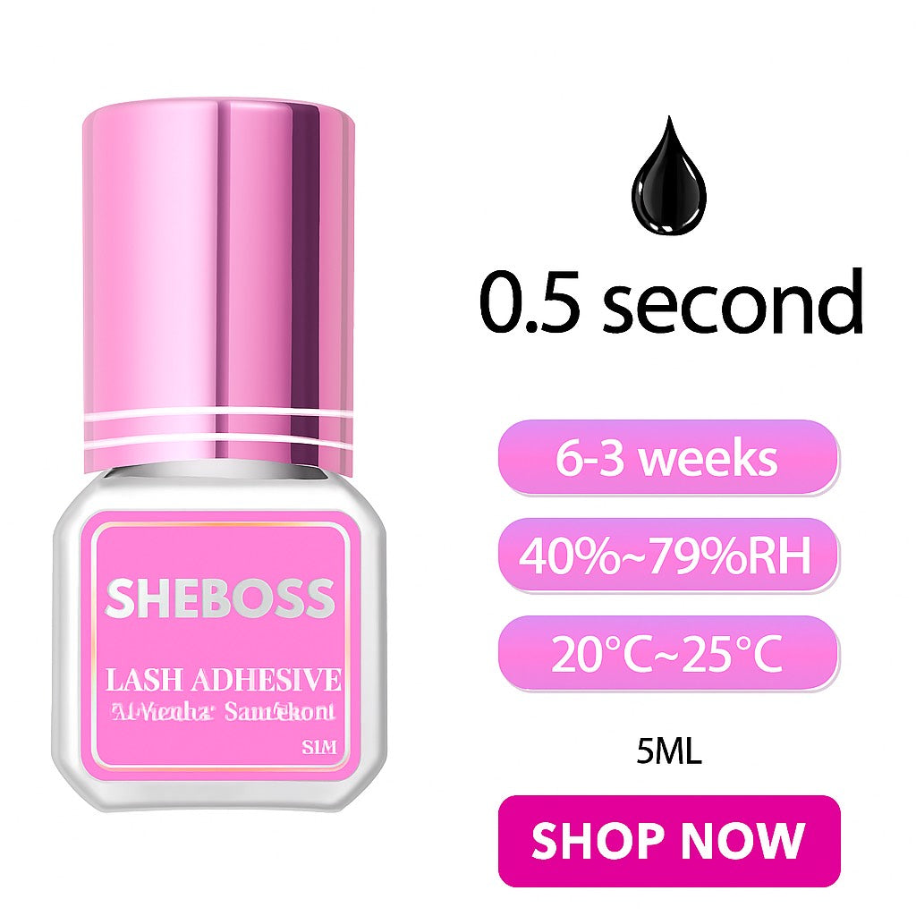 SheBoss Cluster Lashes Glue & Seal -Last 3+Weeks